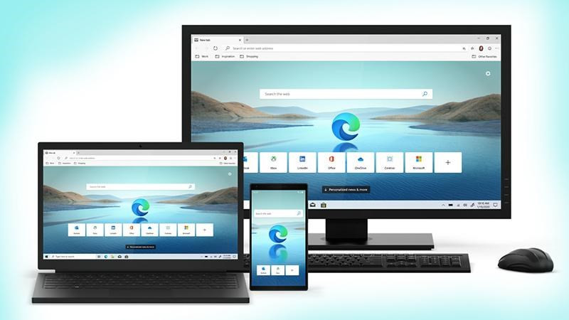 Ứng dụng Microsoft Edge trên các nền tảng