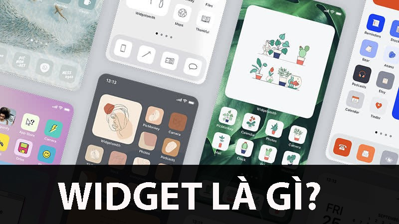 Widget là gì? Khám phá tiện ích và cách tùy biến trên điện thoại