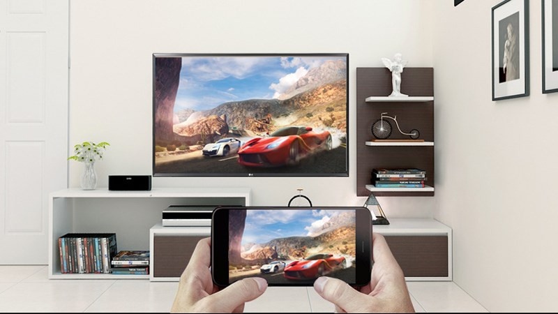 Xem ảnh v&agrave; ph&aacute;t video, nhạc từ điện thoại l&ecirc;n Smart TV