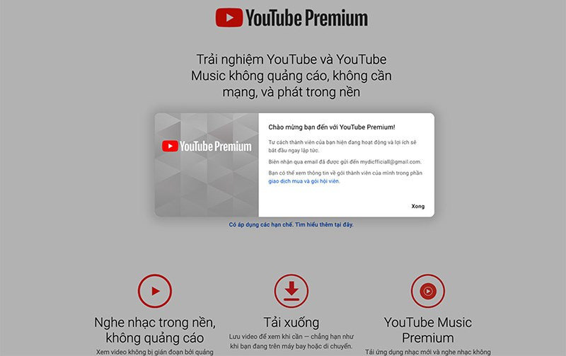 YouTube Premium - Trải nghiệm xem video đỉnh cao