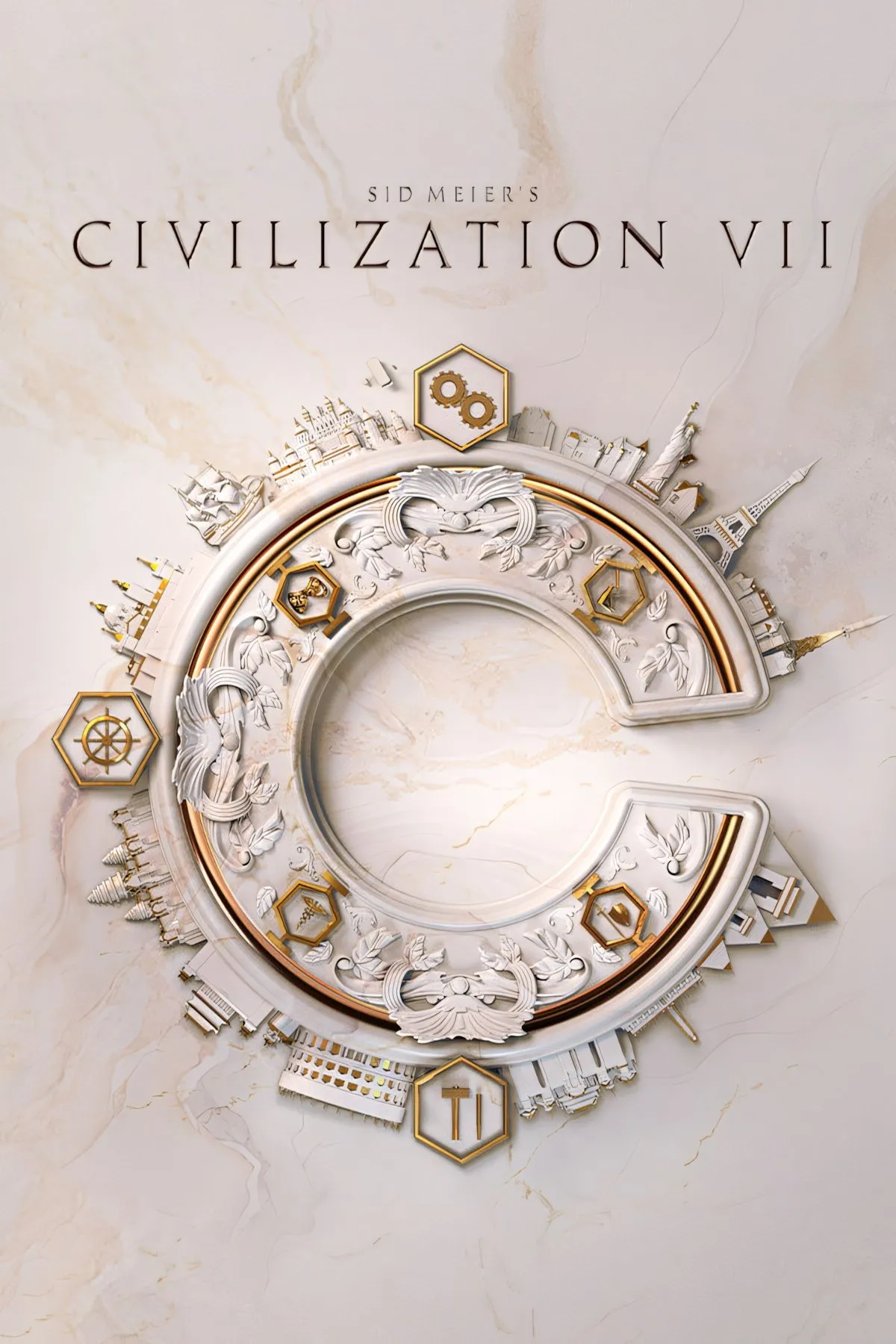 Ảnh bìa chính thức của Sid Meier's Civilization VII hé lộ những cuộc chinh phạt vĩ đại