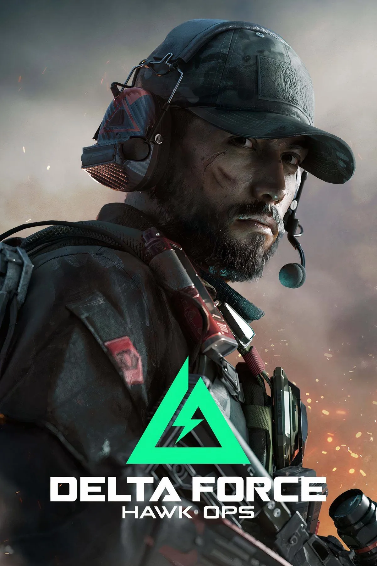 ảnh cắt ghép các cảnh hành động trong game Delta Force