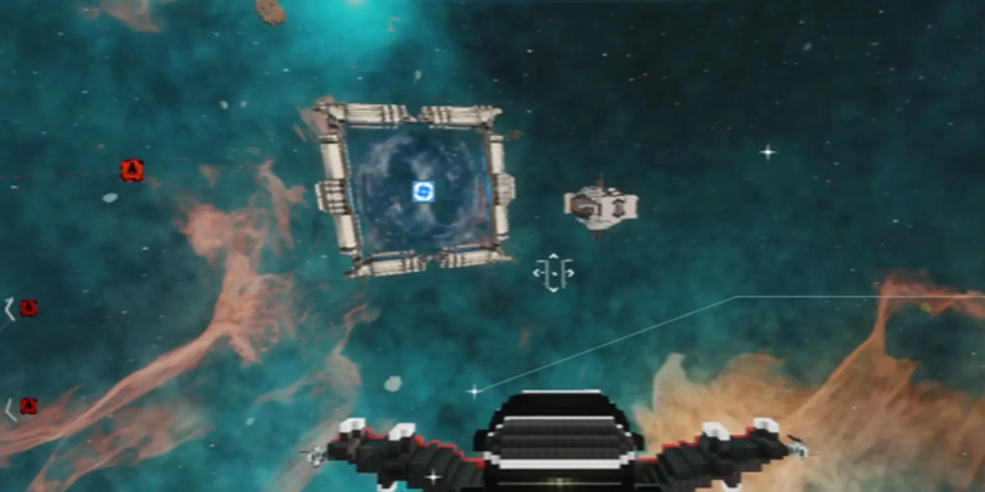 Ảnh chụp màn hình cổng dịch chuyển Warp Gate trong game Cubic Odyssey