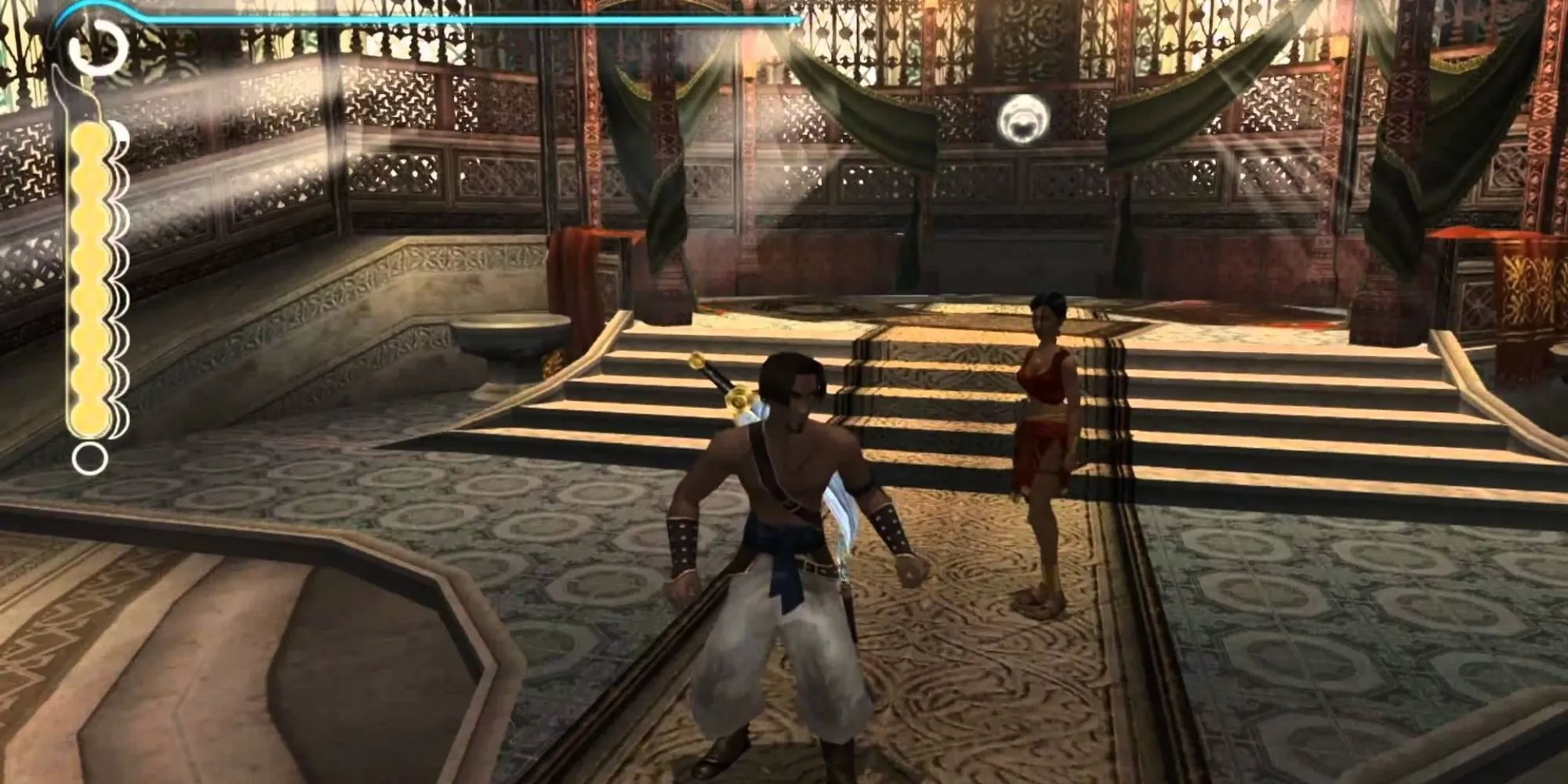 Ảnh chụp màn hình từ game Prince of Persia: The Sands of Time bản gốc