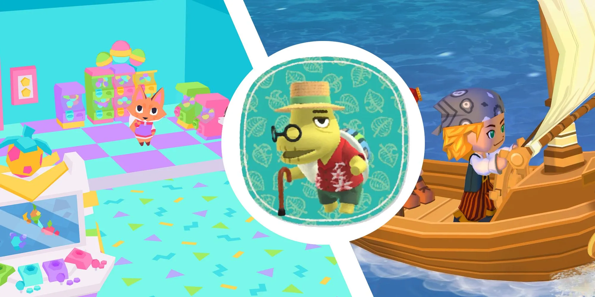 Ảnh minh họa các game cozy nổi bật như Animal Crossing và MySims Kingdom