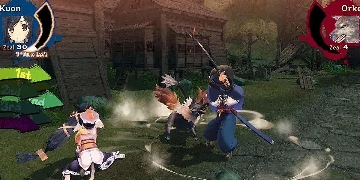 Ảnh minh họa tựa game Utawarerumono: Mask of Truth, lấy cảm hứng từ văn hóa Ainu