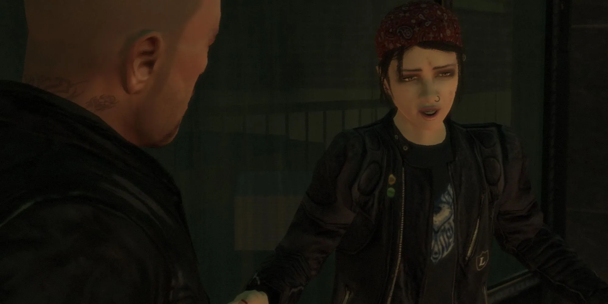 Ashley Butler trong GTA 4 The Lost and Damned với vẻ ngoài tiều tụy do nghiện ngập
