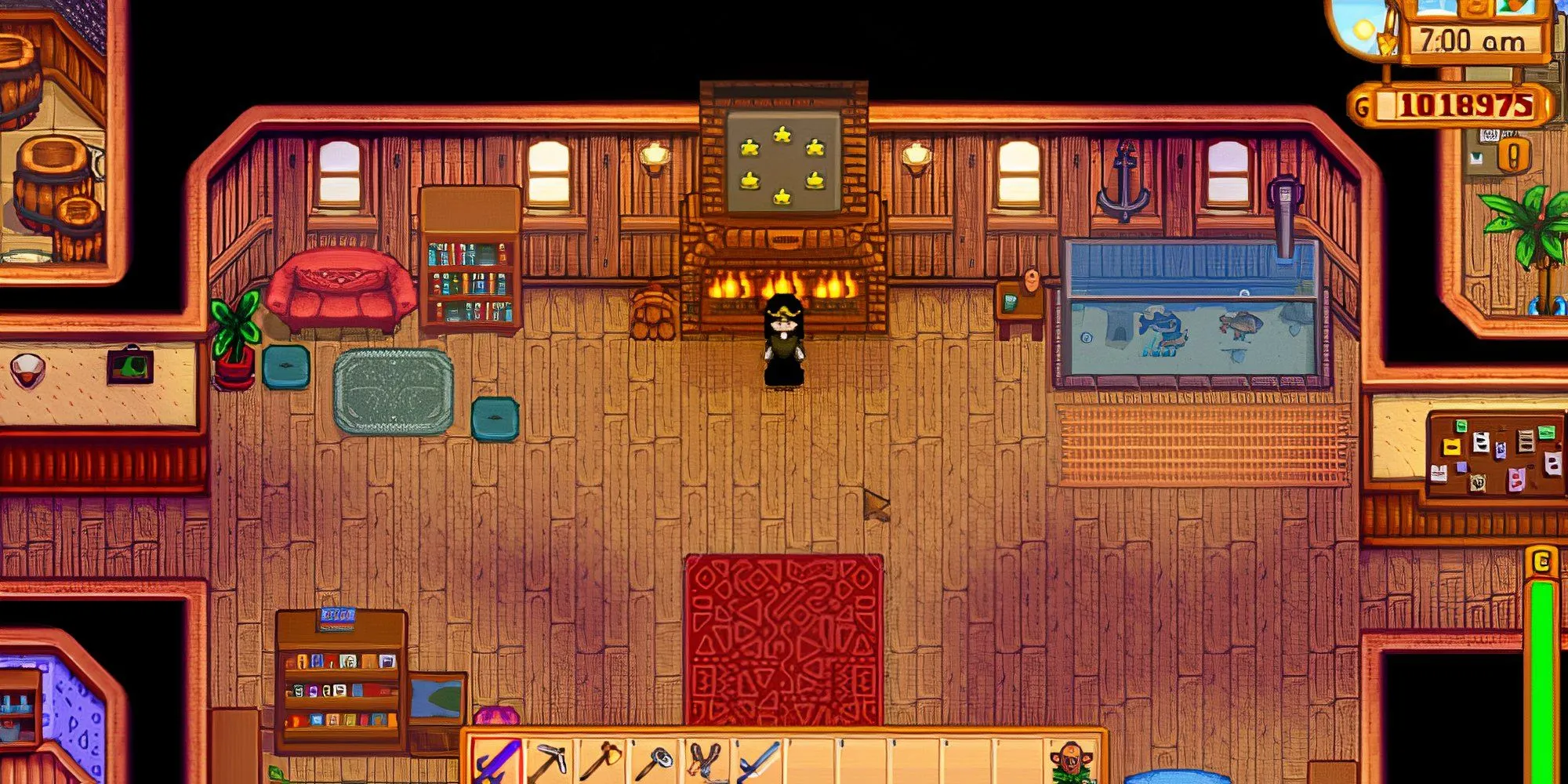 Bên trong Trung Tâm Cộng Đồng Stardew Valley đang chờ được khôi phục