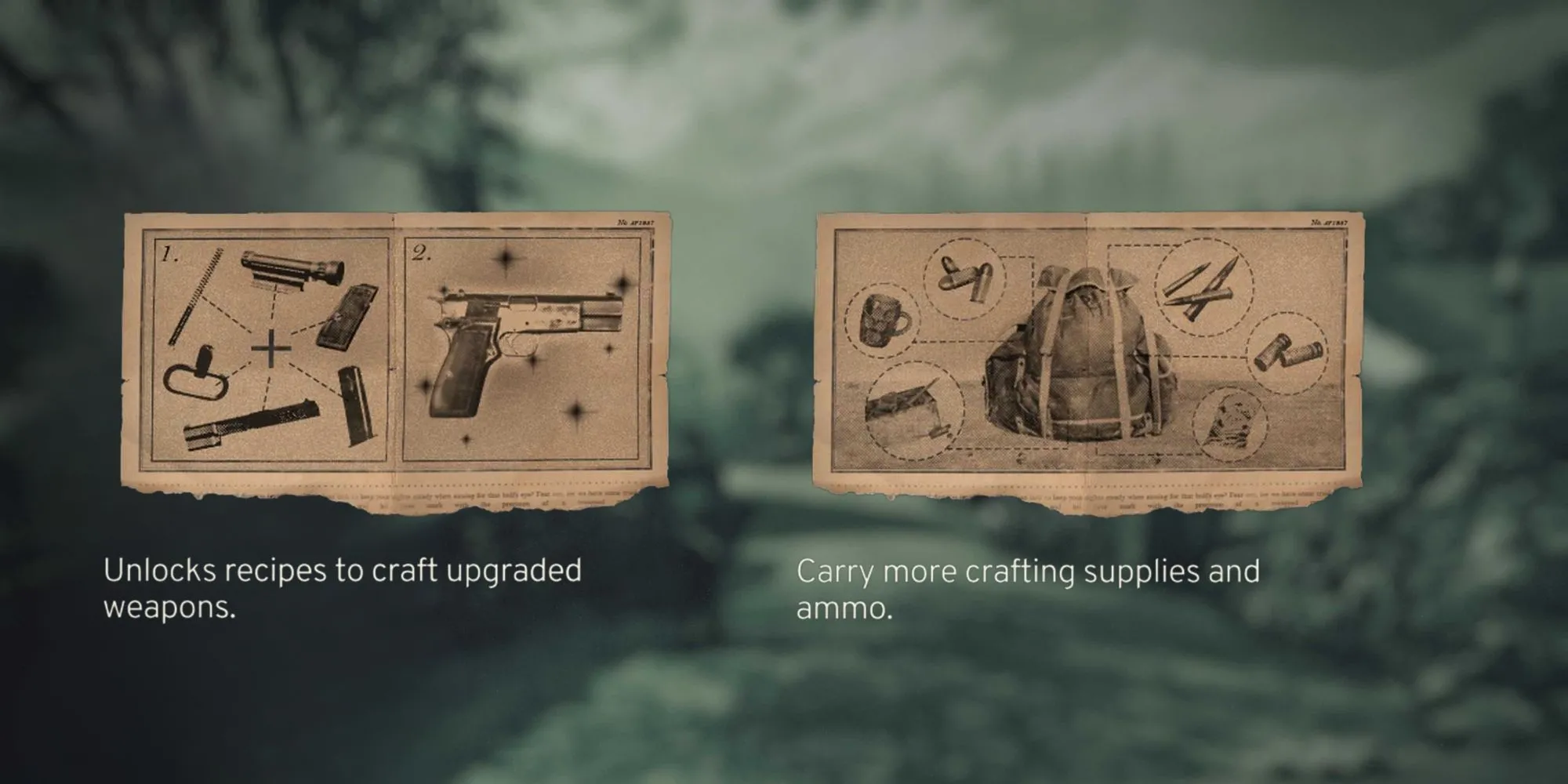 Biểu tượng kỹ năng Gunsmith và Deep Pockets trong game Atomfall