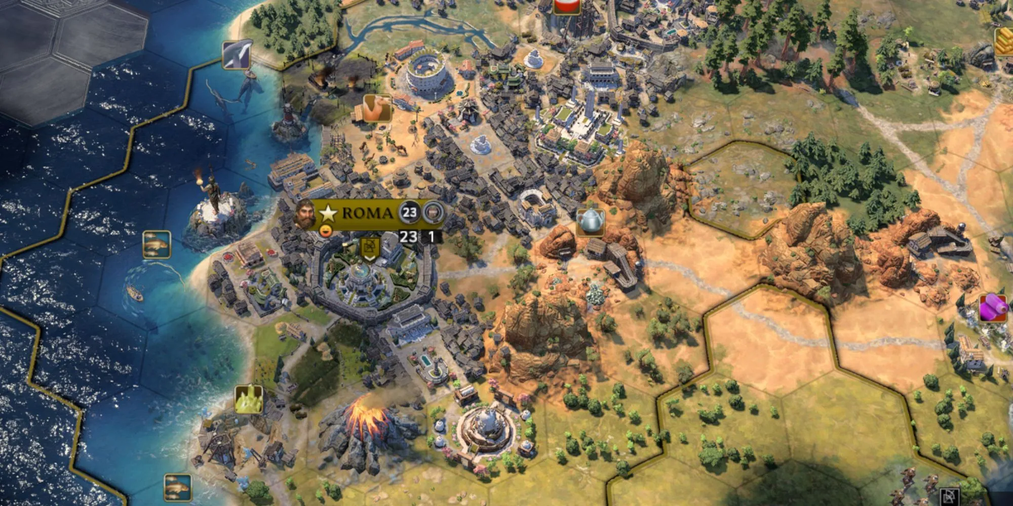 Các kỳ quan thế giới trong game Civilization 7 và những cải tiến giao diện người dùng