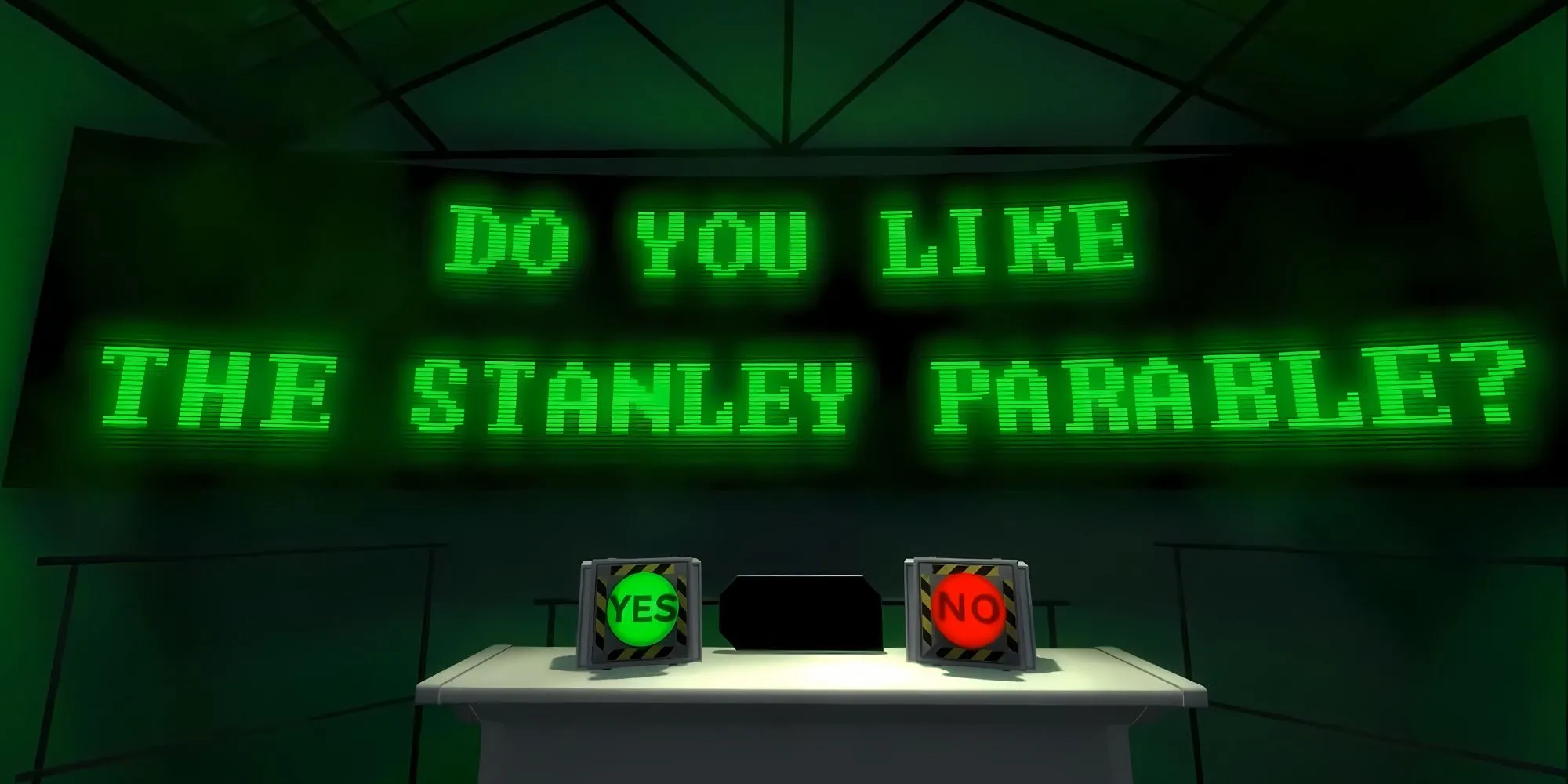 Căn phòng Có-Không đầy trớ trêu trong The Stanley Parable Demonstration