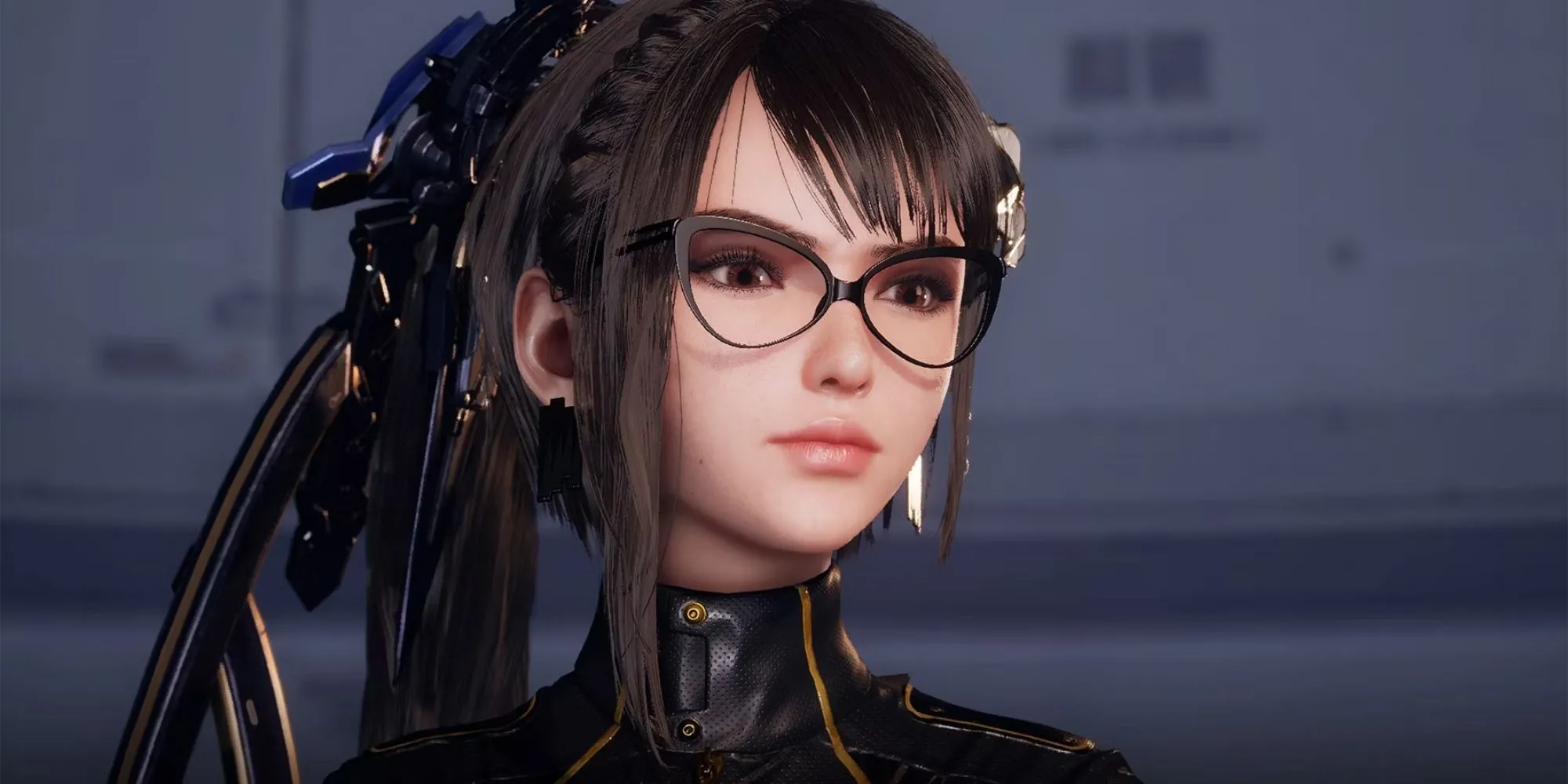 Chân dung nhân vật chính Eve trong game Stellar Blade