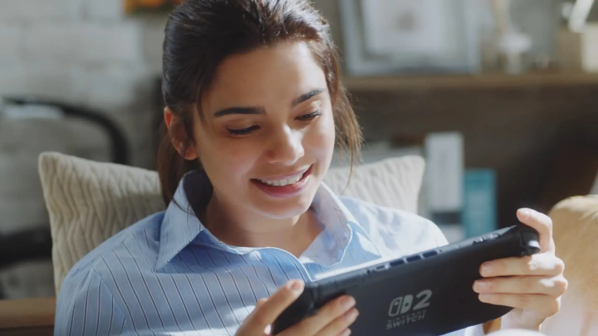 Chế độ chơi di động (portable mode) của Nintendo Switch 2