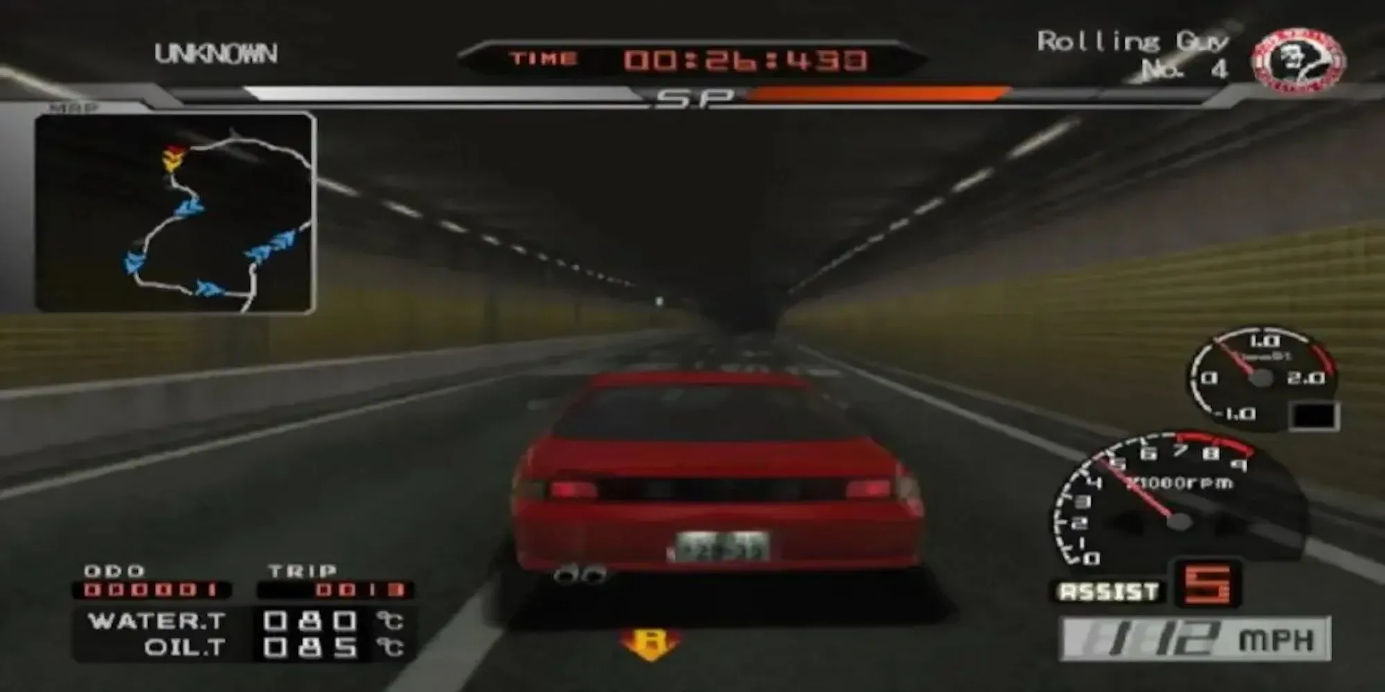 Chiếc xe đua tùy chỉnh trong Tokyo Xtreme Racer 3 trên đường phố Nhật Bản