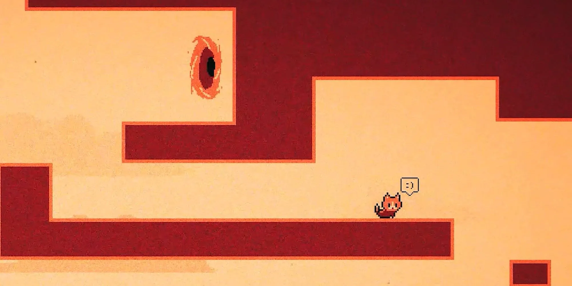 Chú mèo nhân vật chính trong game Mrs.Cat in Mars