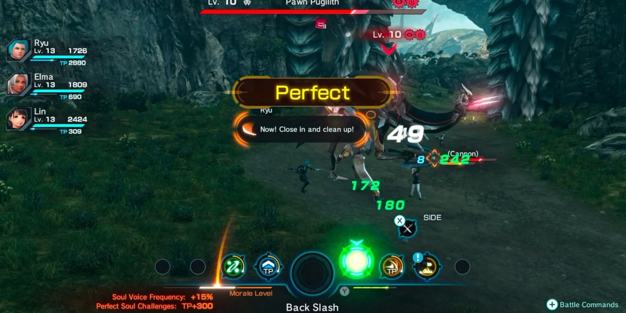 Chuẩn bị chiến đấu với Tyrant trong Xenoblade Chronicles X bằng cách tích đầy TP