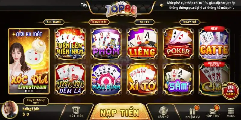 Cổng game Top88 – Điểm cá cược trực tuyến đáng tin cậy 3 Cổng game Top88 – Điểm cá cược trực tuyến đáng tin cậy