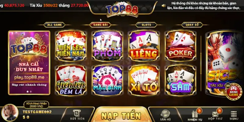 Cổng game Top88 – TOP tựa game nổi bật và đầy cuốn hút 2 Cổng game Top88 – TOP tựa game nổi bật và đầy cuốn hút