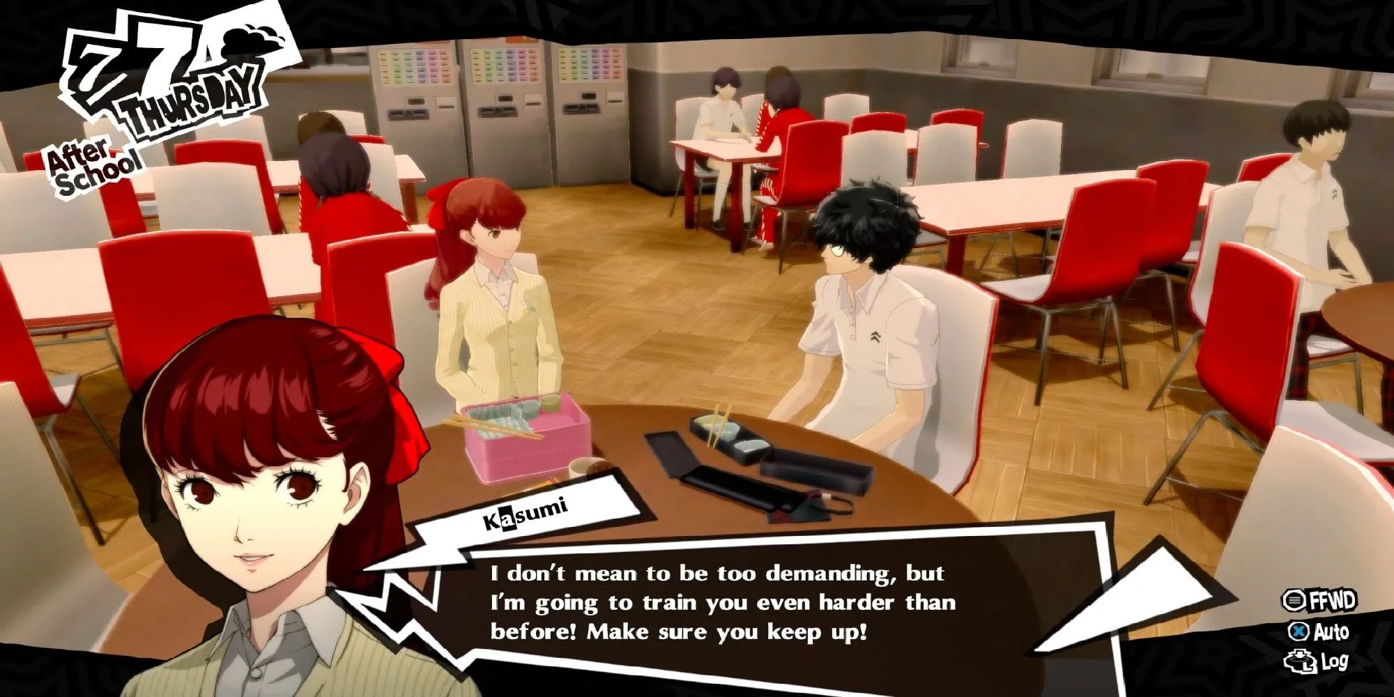 Cuộc sống học đường trong Persona 5, kết hợp cốt truyện trưởng thành và giải cứu thế giới tâm trí.