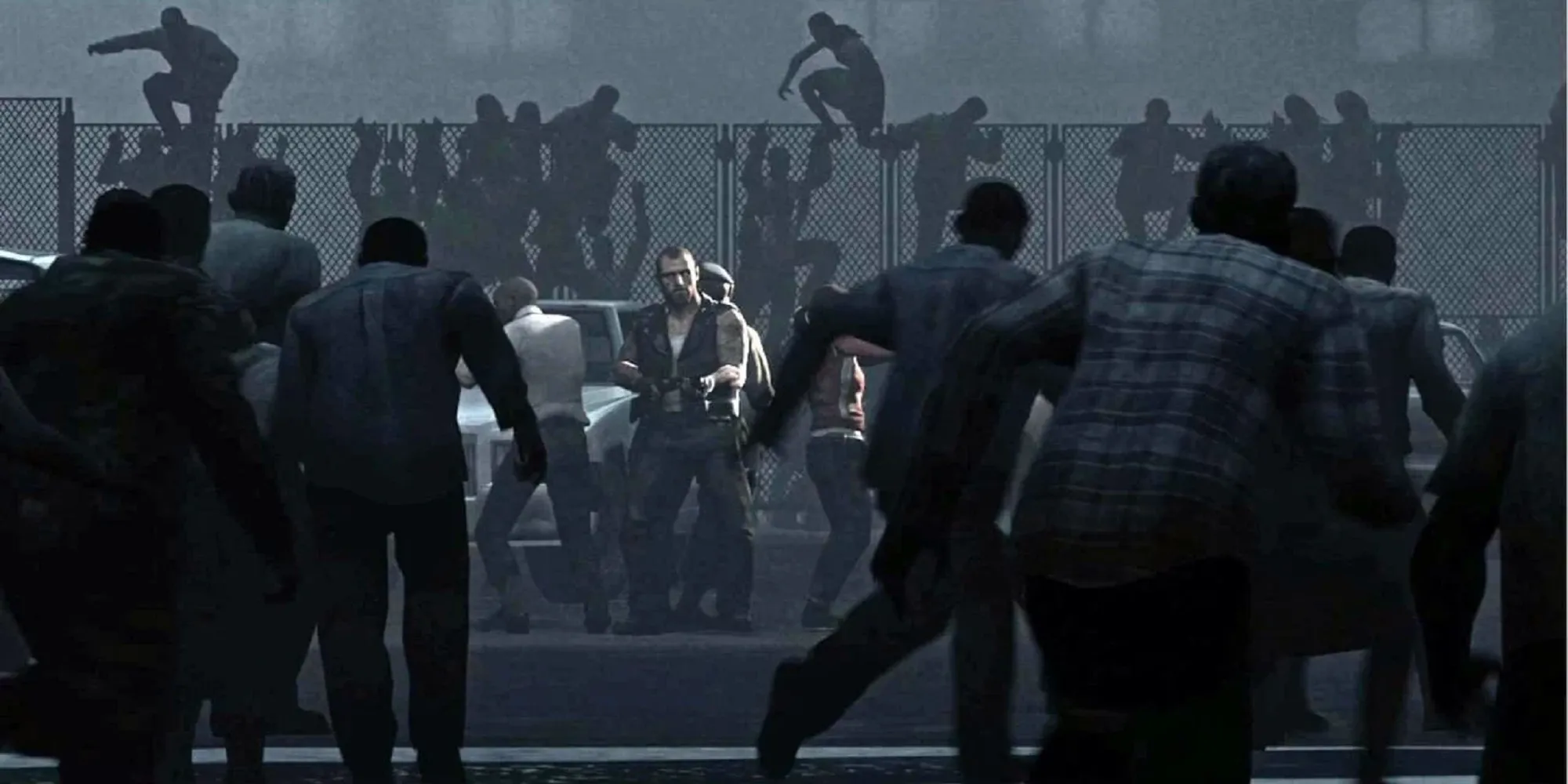 Đám đông zombie hung hãn tấn công người chơi trong Left 4 Dead 2