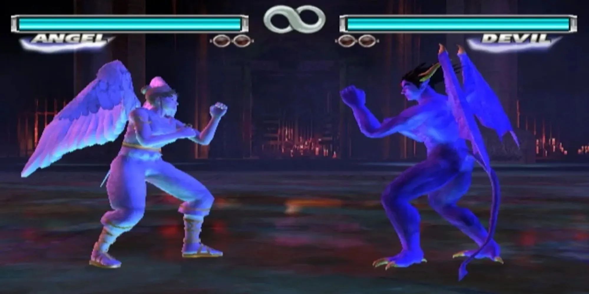 Dàn đấu sĩ hùng hậu trong Tekken Tag Tournament trên PS2