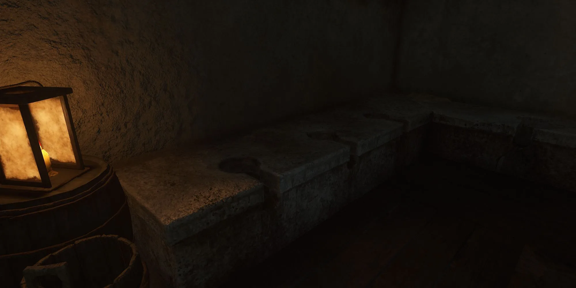 Địa điểm tìm 'quỷ' đầu tiên theo lời thợ rèn Osina, thực chất là nhà vệ sinh, Kingdom Come Deliverance 2