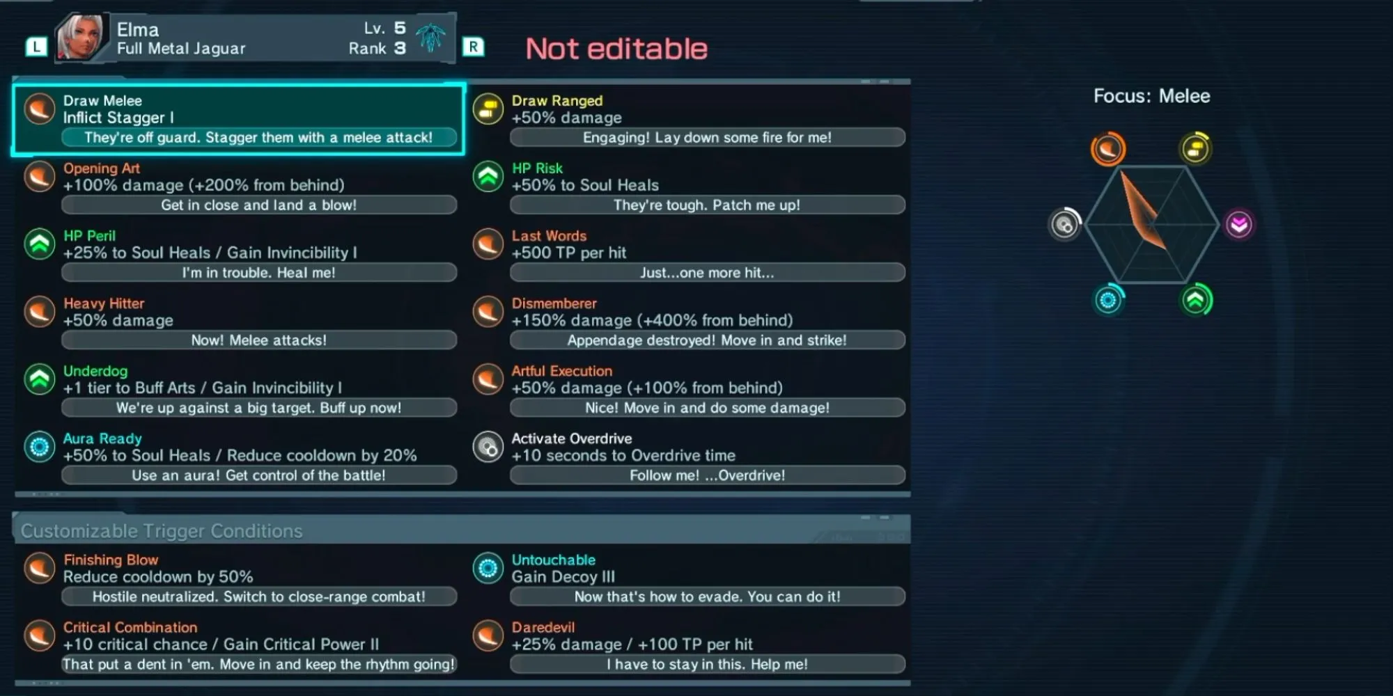 Đồng đội kích hoạt Soul Voice trong trận chiến Xenoblade Chronicles X