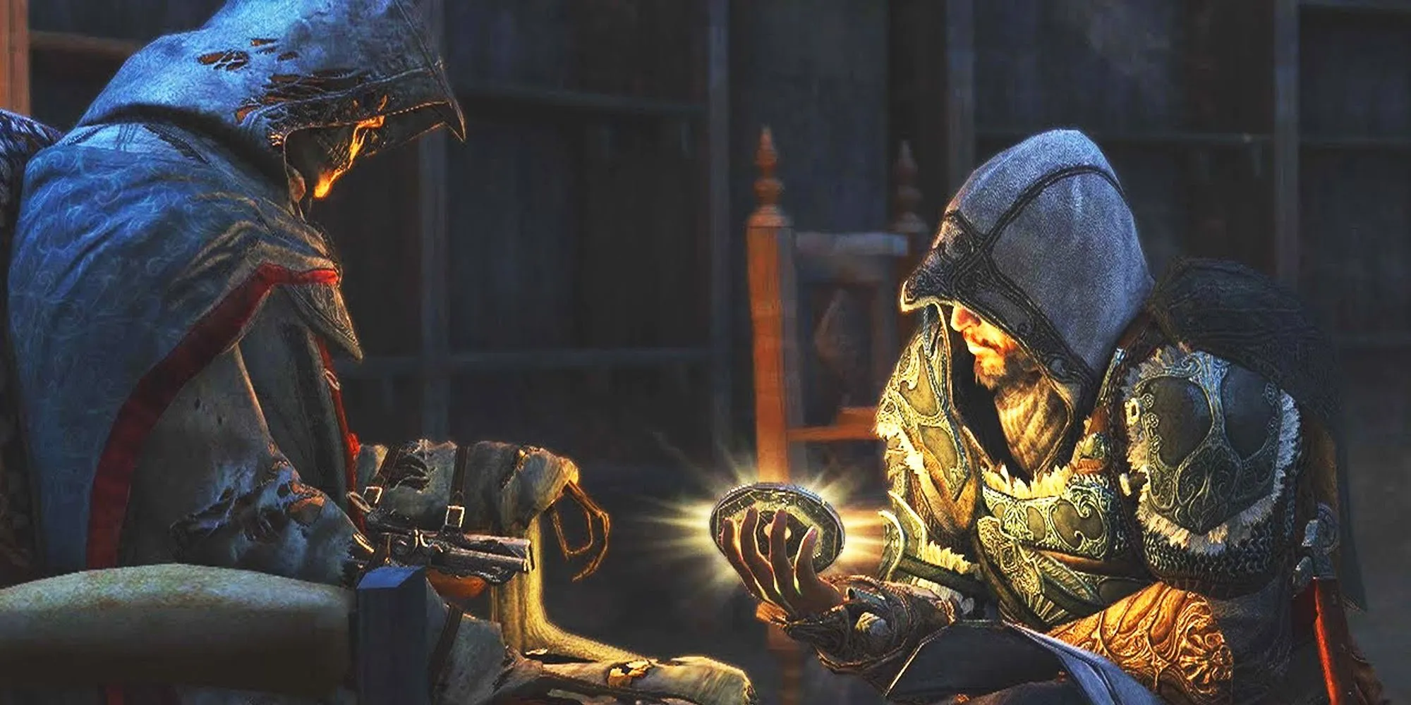 Ezio và Altair trong Assassin's Creed Revelations