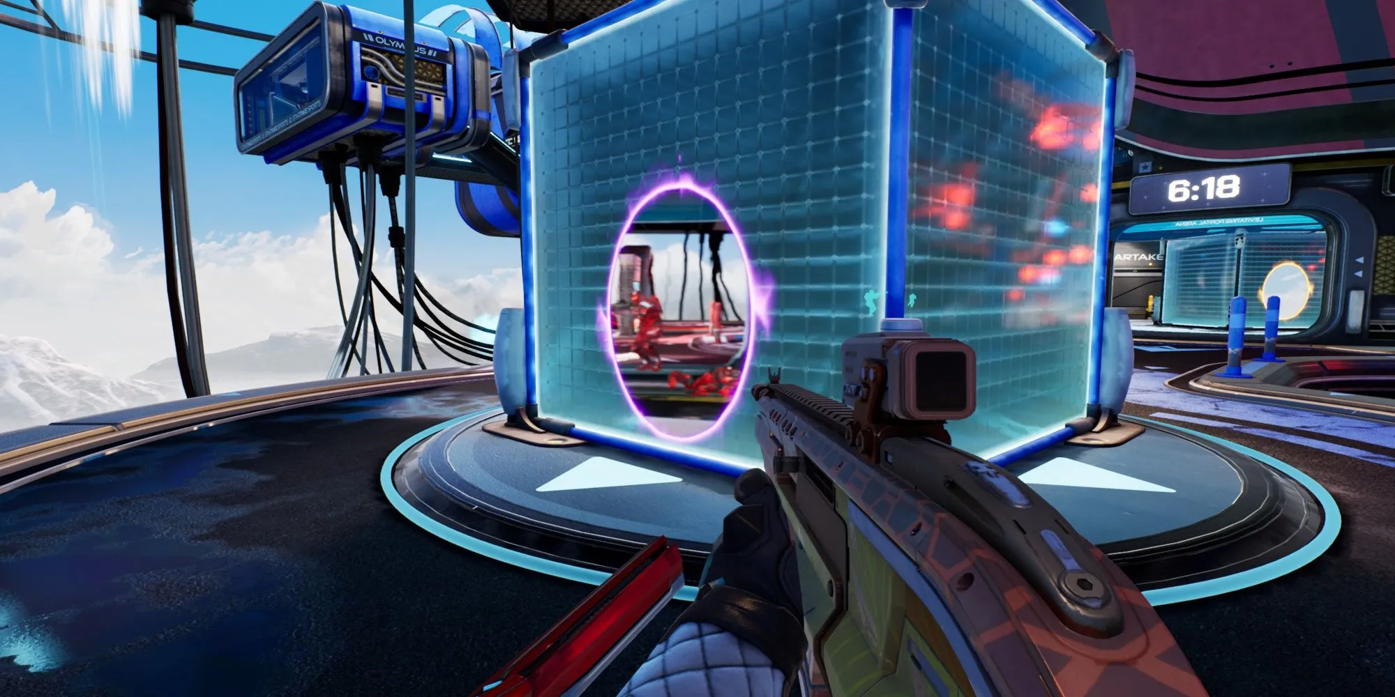 Gameplay Splitgate - game FPS với cơ chế portal độc đáo