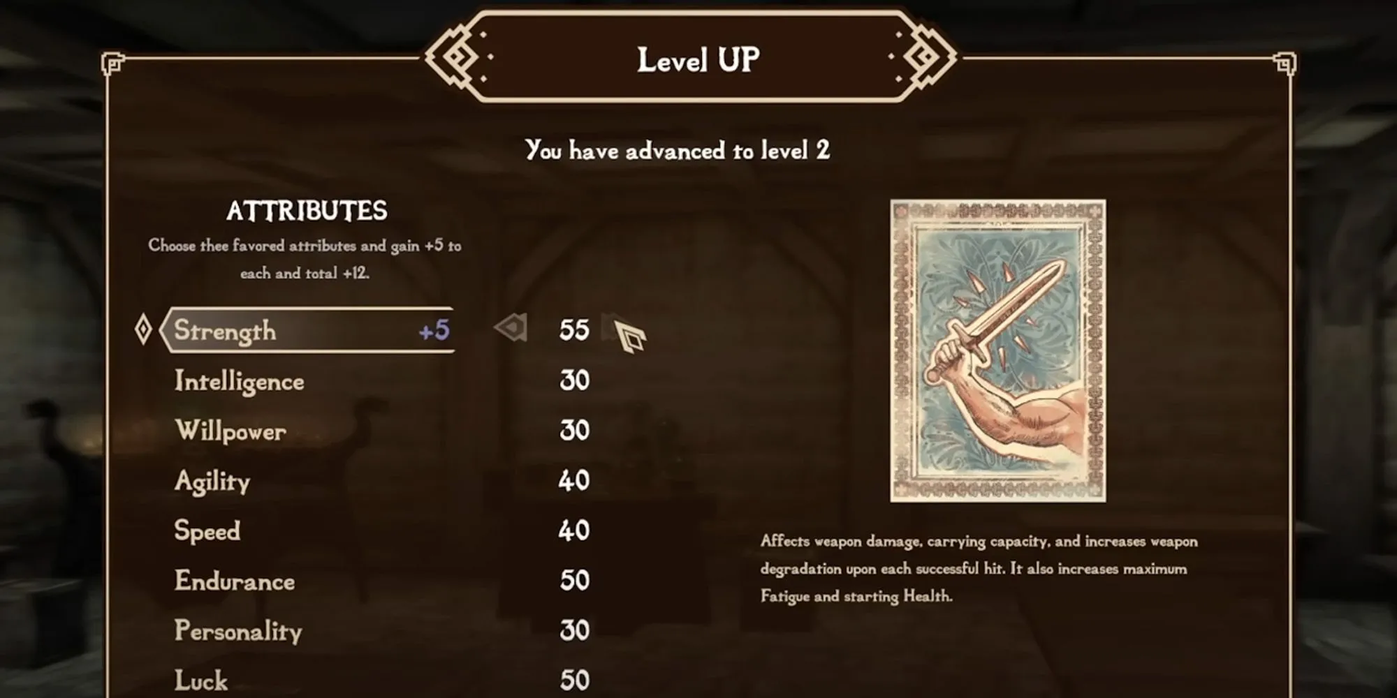 Giao diện người dùng (UI) của bản mod Skyblivion