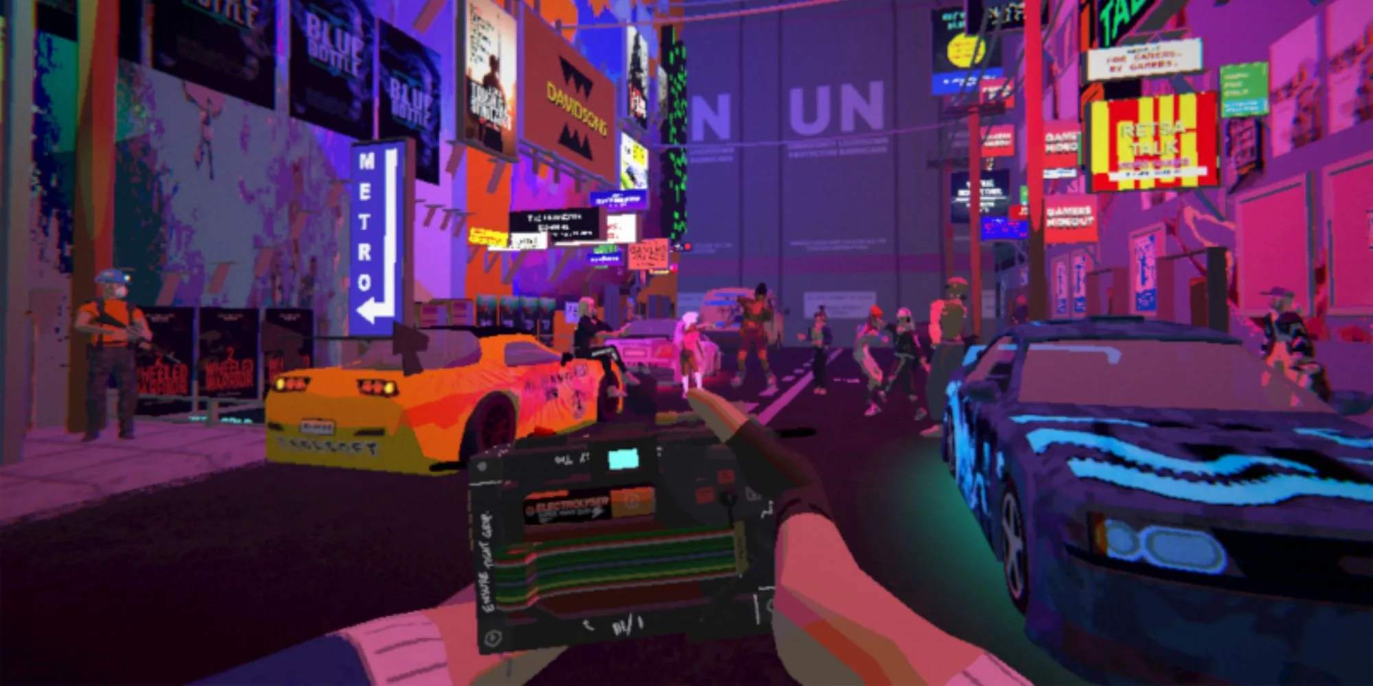 Góc nhìn từ camera trong game nhiếp ảnh Umurangi Generation, lấy cảm hứng văn hóa Maori