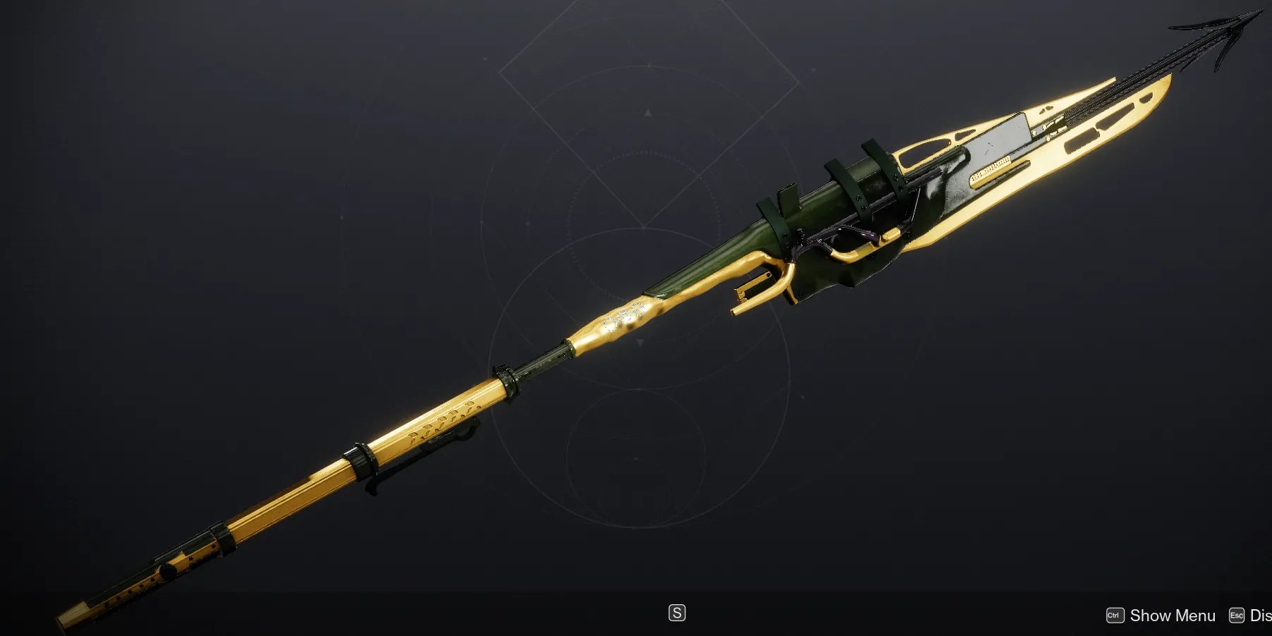 Greasy Luck, Glaive hệ Solar Rapid-Fire phiên bản Adept từ dungeon Ghosts of the Deep.