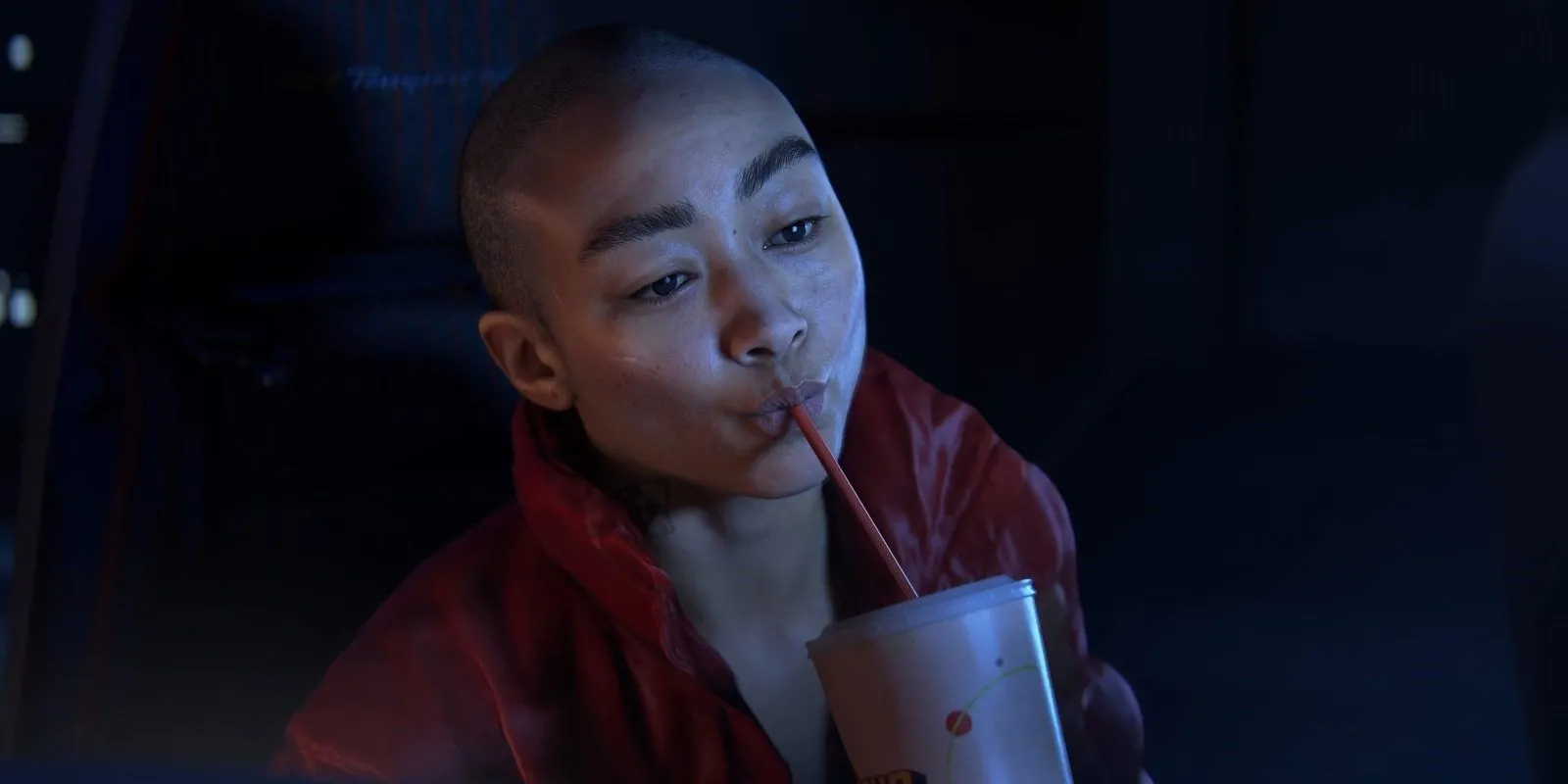 Hai nhân vật chính Jordan Mun và Tati Gabrielle trong poster game Intergalactic The Heretic Prophet