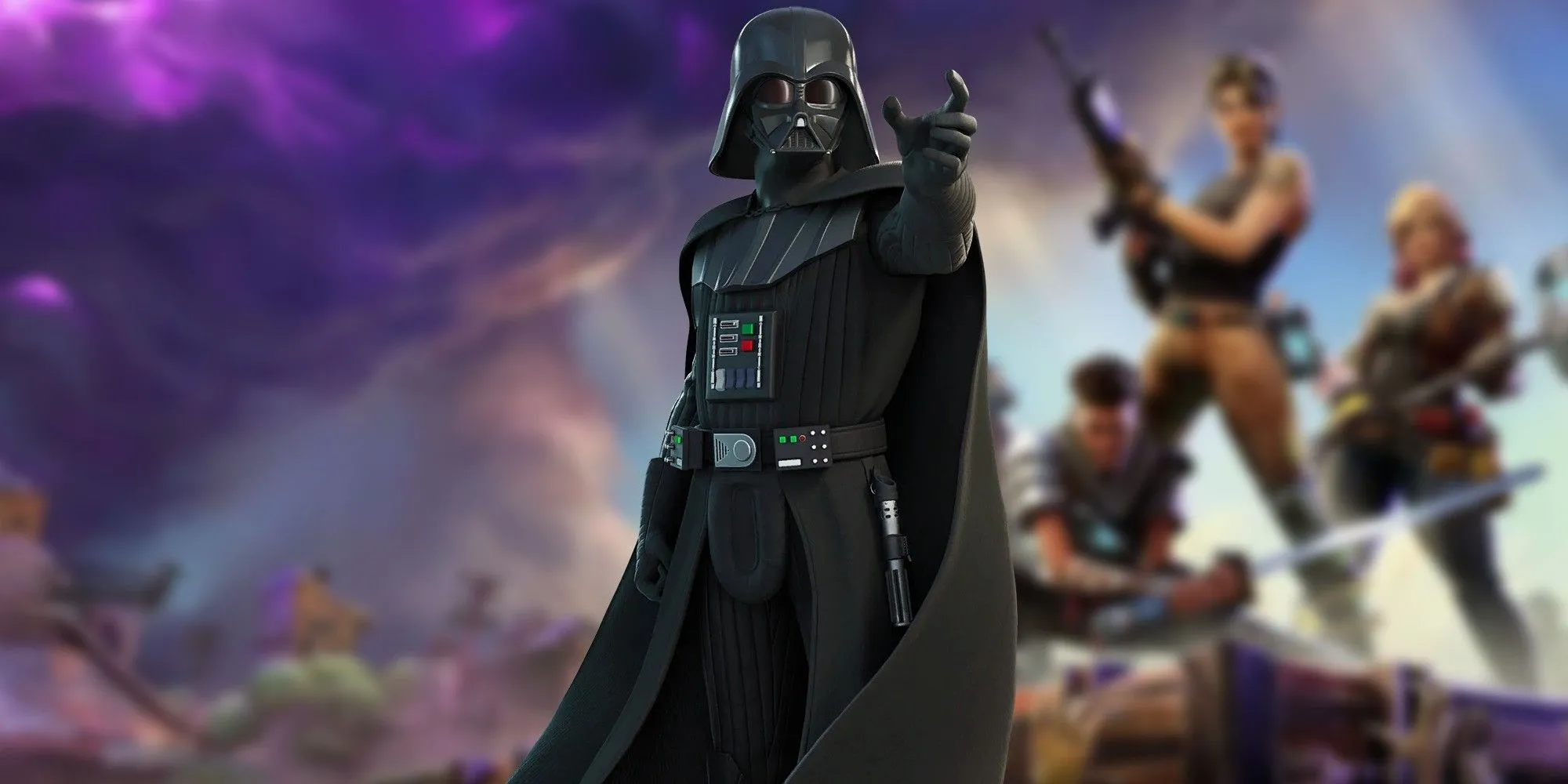 Hình ảnh Darth Vader xuất hiện trong game Fortnite Battle Royale