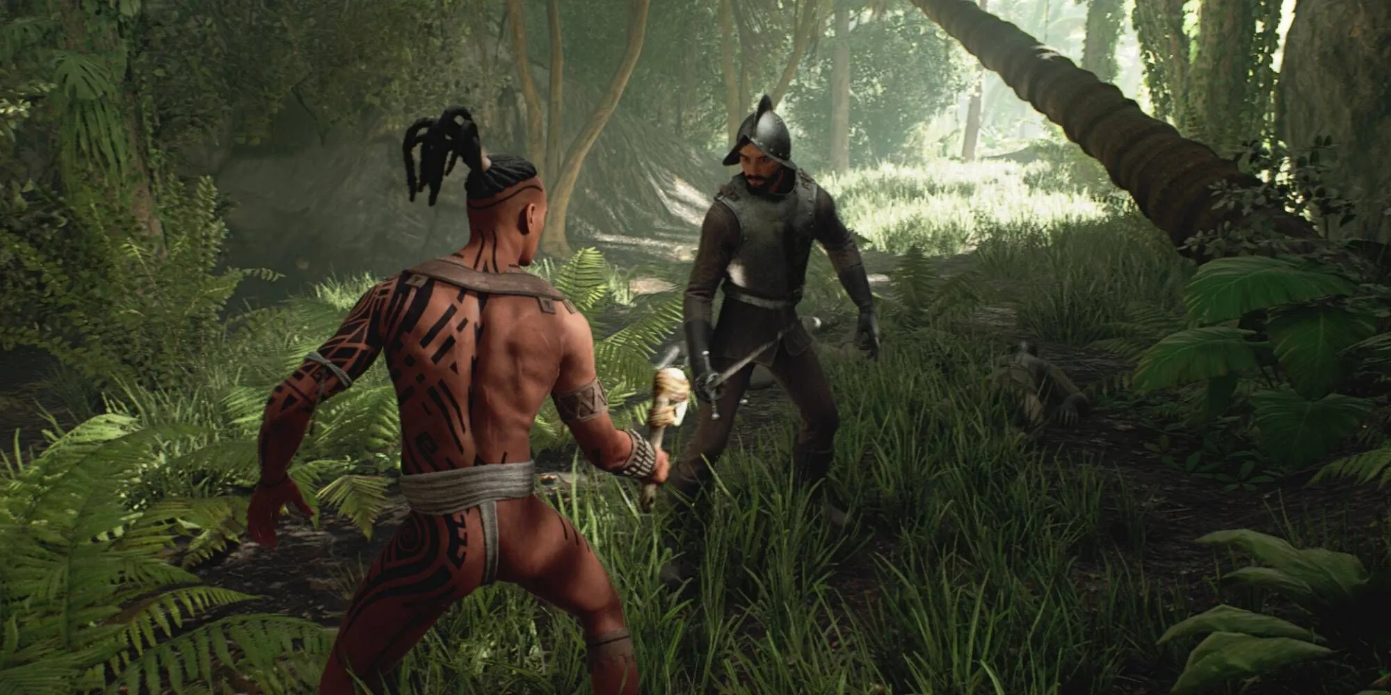 Hình ảnh gameplay từ Ecumene Aztec, game hành động lén lén lút bối cảnh đế chế Aztec