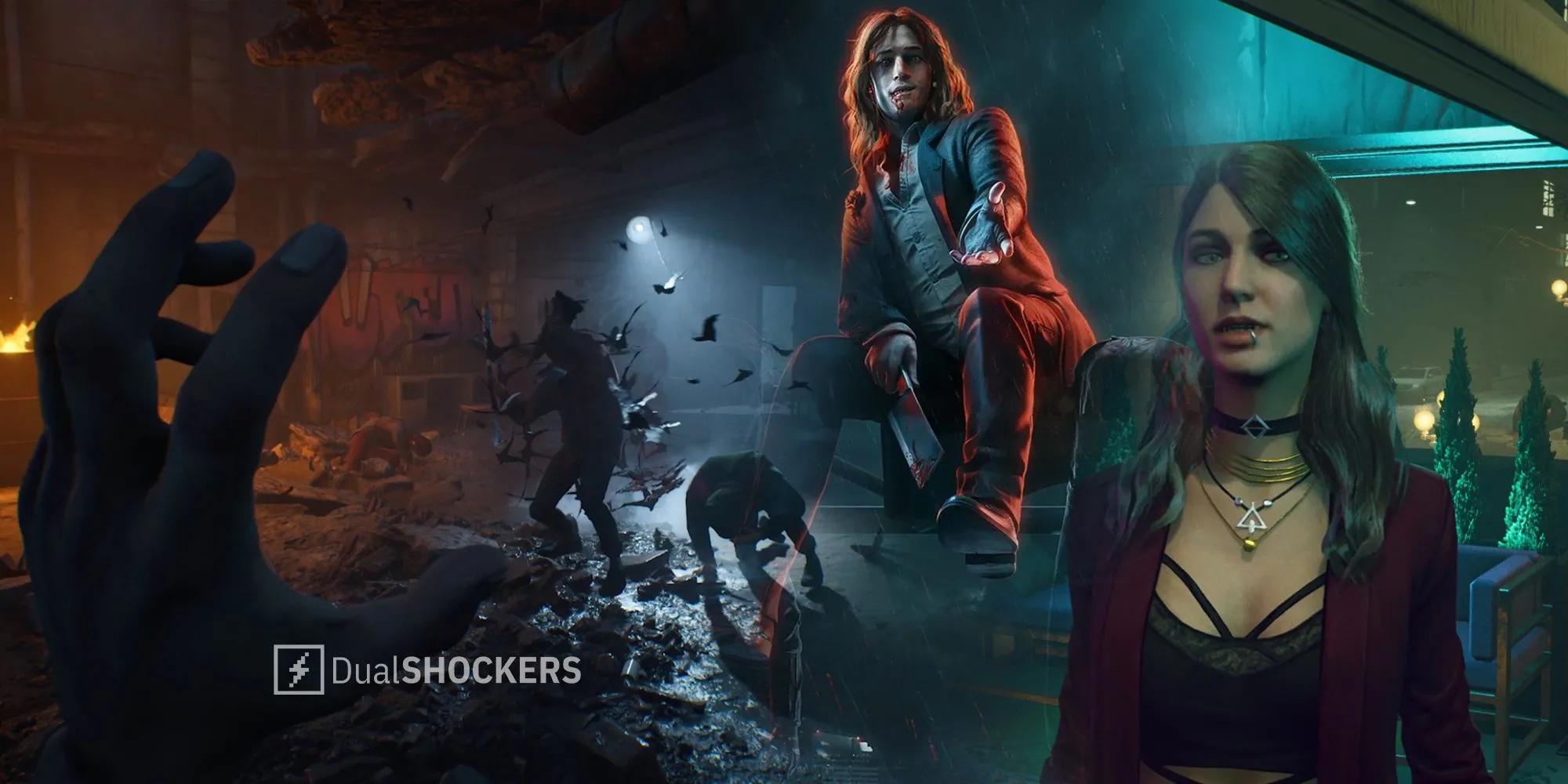 Hình ảnh gameplay và nhân vật trong Vampire The Masquerade: Bloodlines 2 hé lộ bối cảnh tăm tối