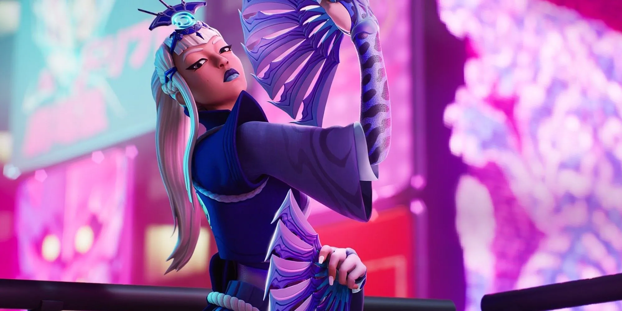 Hình ảnh key art của Fortnite Chapter 4 Season 2, liên quan đến các tranh chấp trước đây giữa Epic và Apple