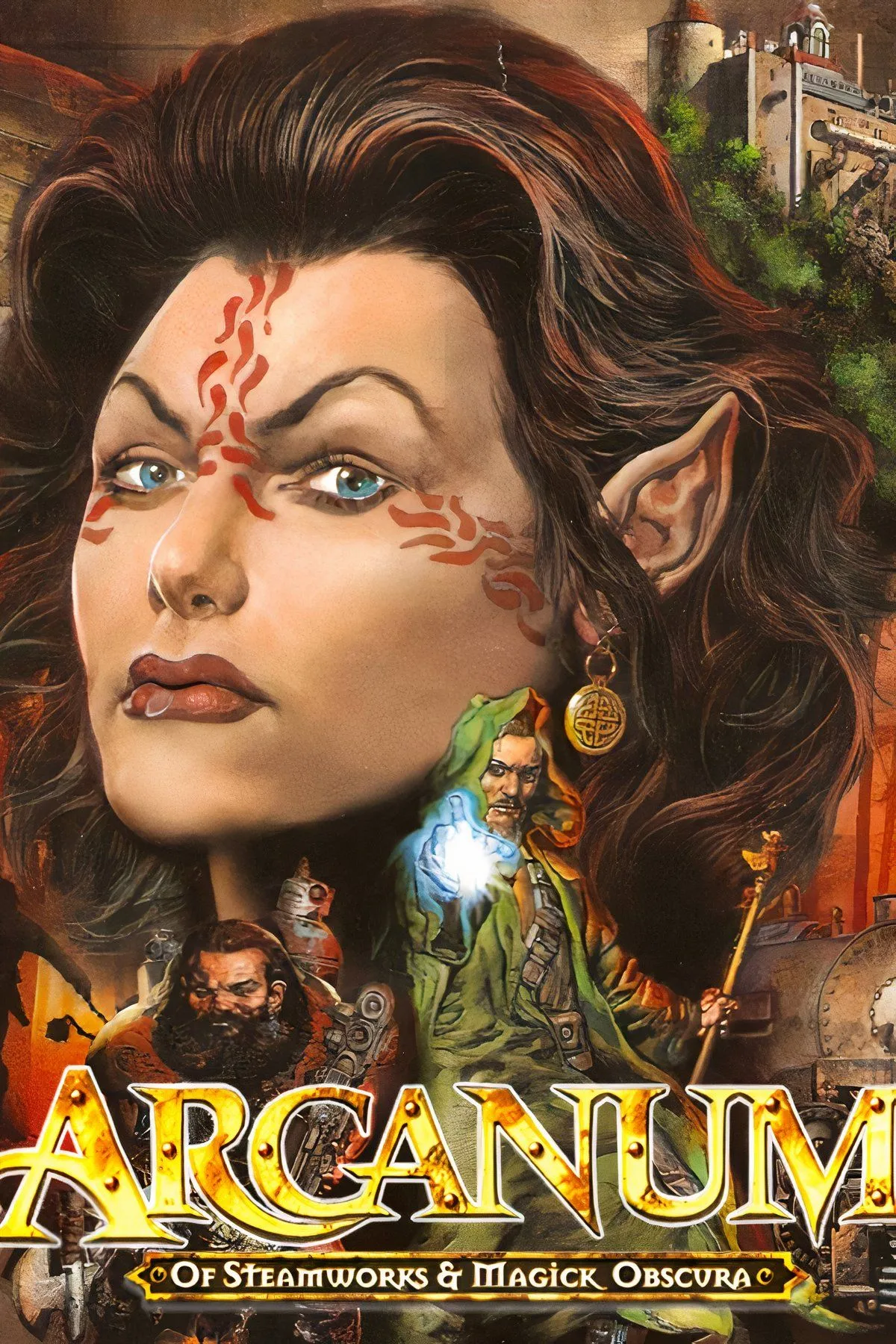 Hình ảnh minh họa phong cách nghệ thuật của Arcanum Steamworks and Magick Obscura