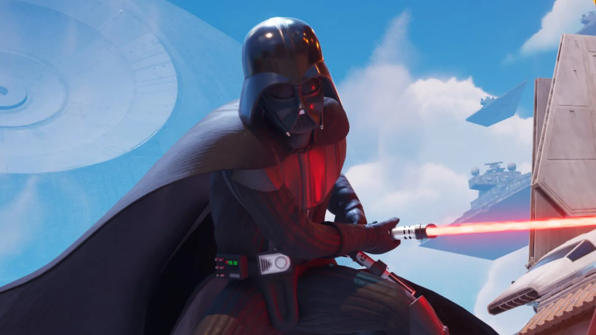 Giọng Nói Darth Vader AI Trong Fortnite Bị Lạm Dụng Cho Chửi Thề, Epic Games Phải Cập Nhật Nóng Ngay Lập Tức 1 Hình ảnh nhân vật Darth Vader trong game Fortnite, minh họa cho tính năng giọng nói AI