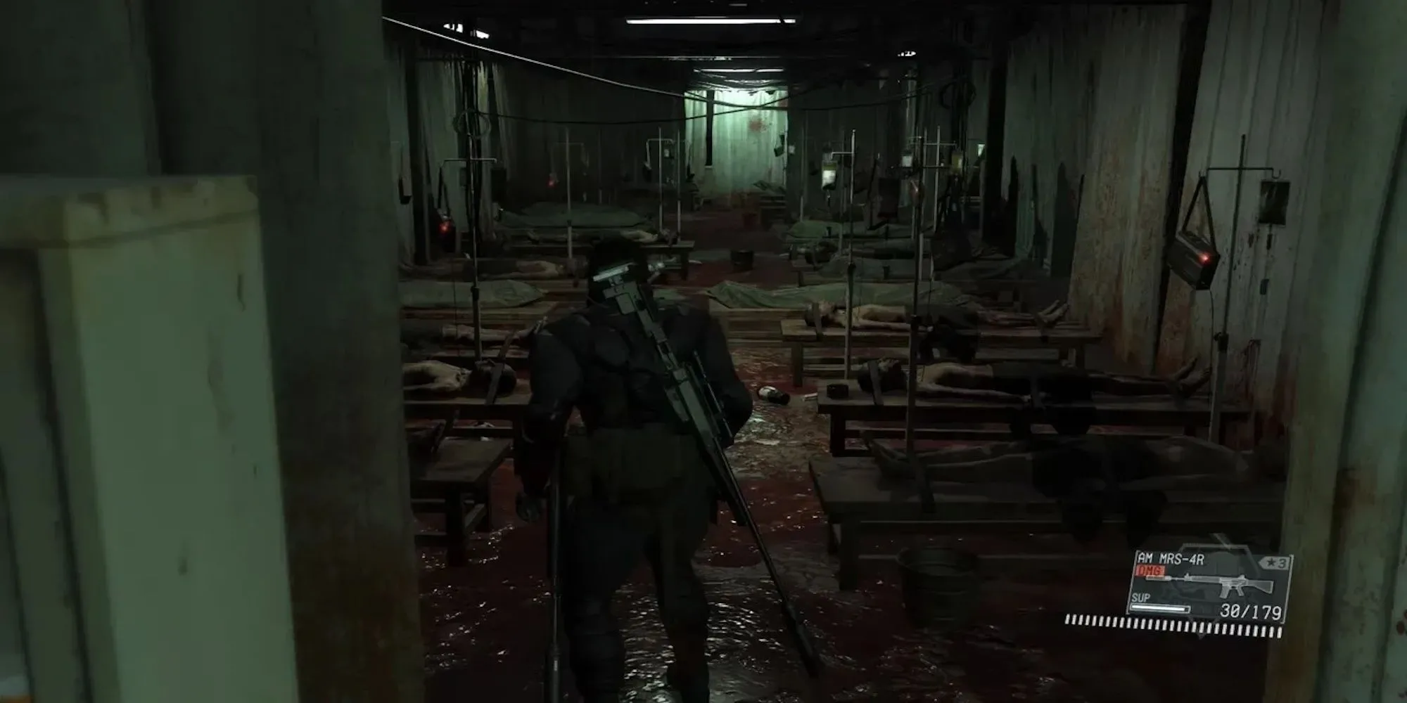 Hình ảnh nhân vật Snake trong Metal Gear Solid V: The Phantom Pain