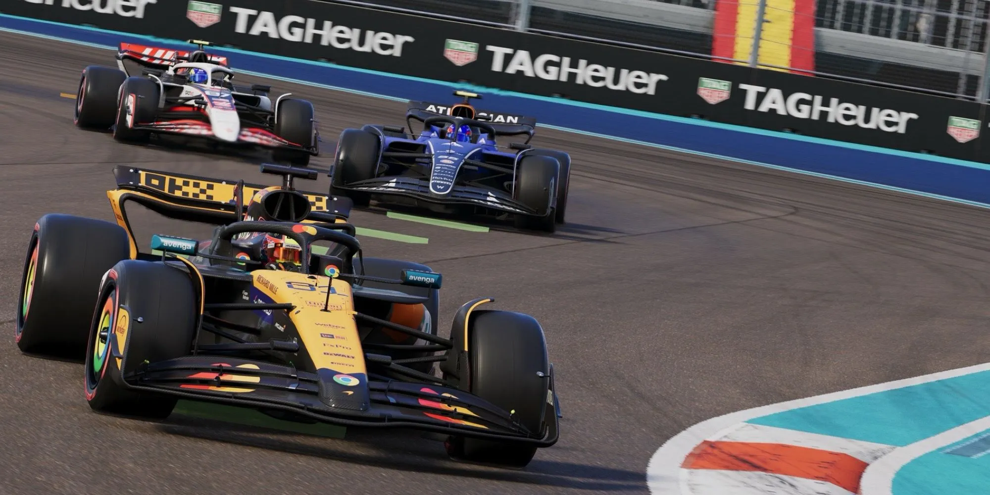 Hình ảnh Oscar Piastri trong game F1 25