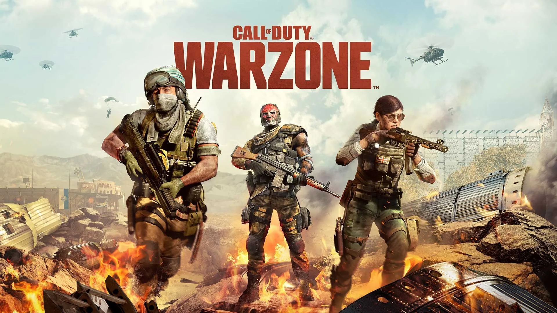 Hình ảnh quảng bá game Call of Duty Warzone Mobile