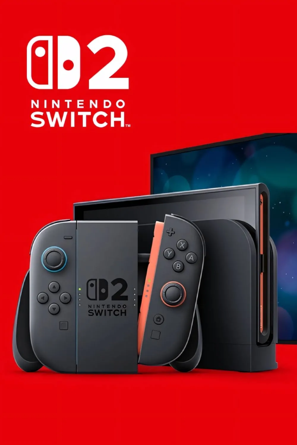 Hình ảnh quảng bá hoặc logo máy chơi game Nintendo Switch 2