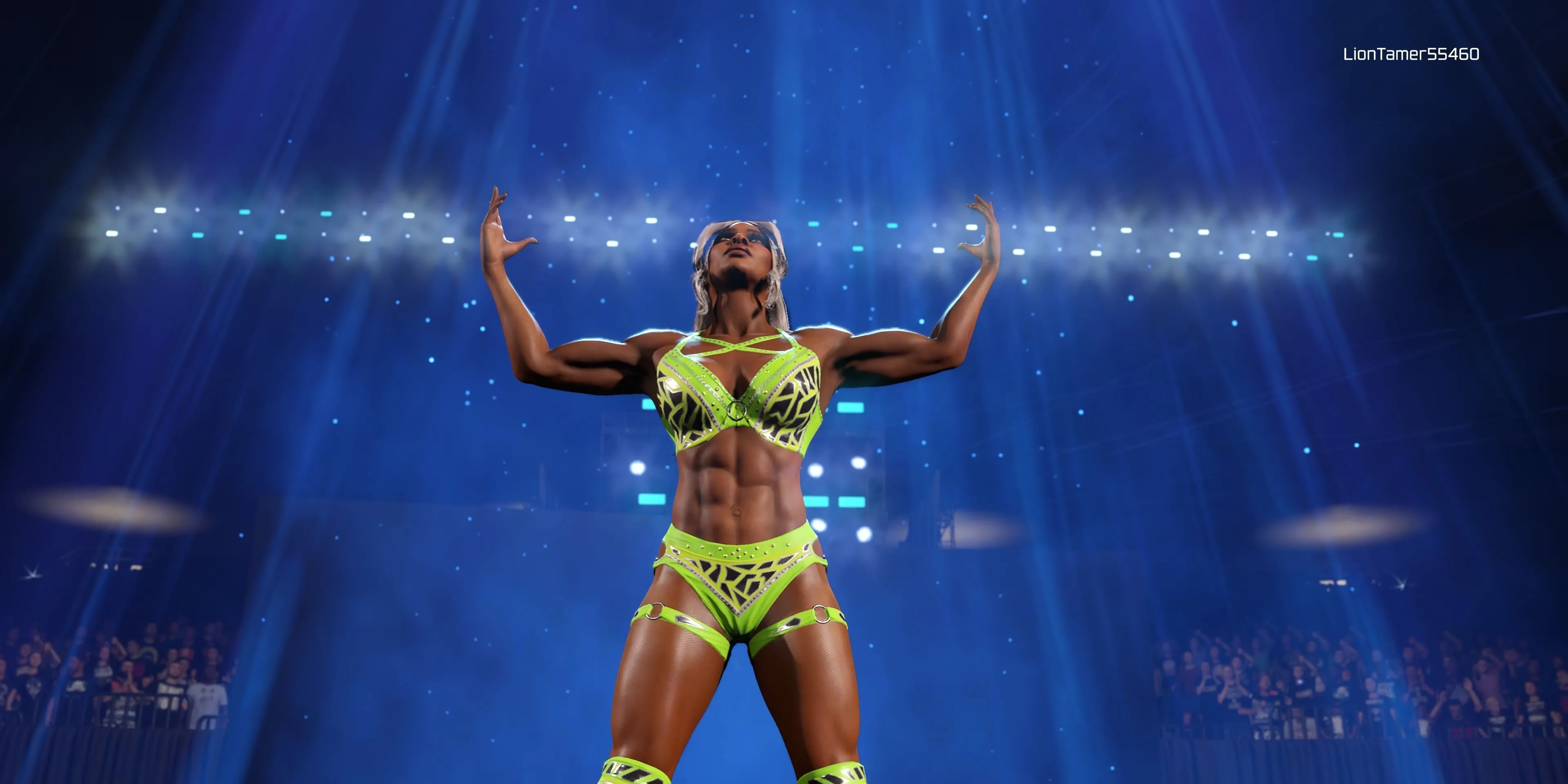 Jade Cargill ra sân ấn tượng trong WWE 2K25