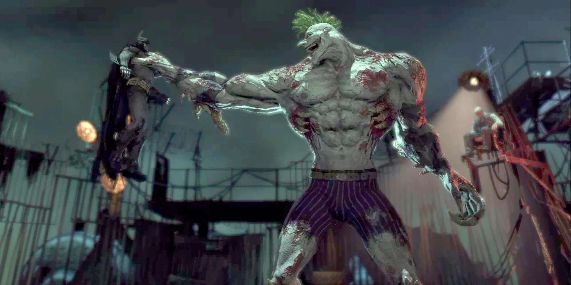 Joker biến đổi trong Batman Arkham Asylum một trùm cuối gây thất vọng