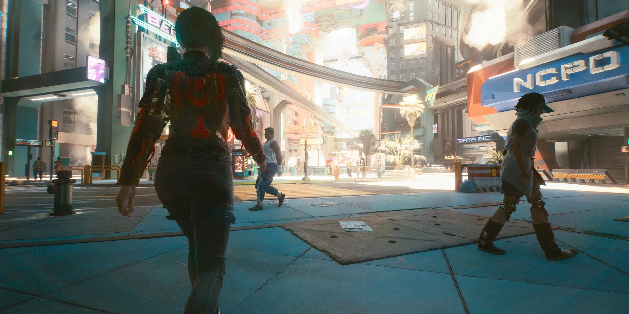 Khám phá thành phố Night City rộng lớn trong game Cyberpunk 2077