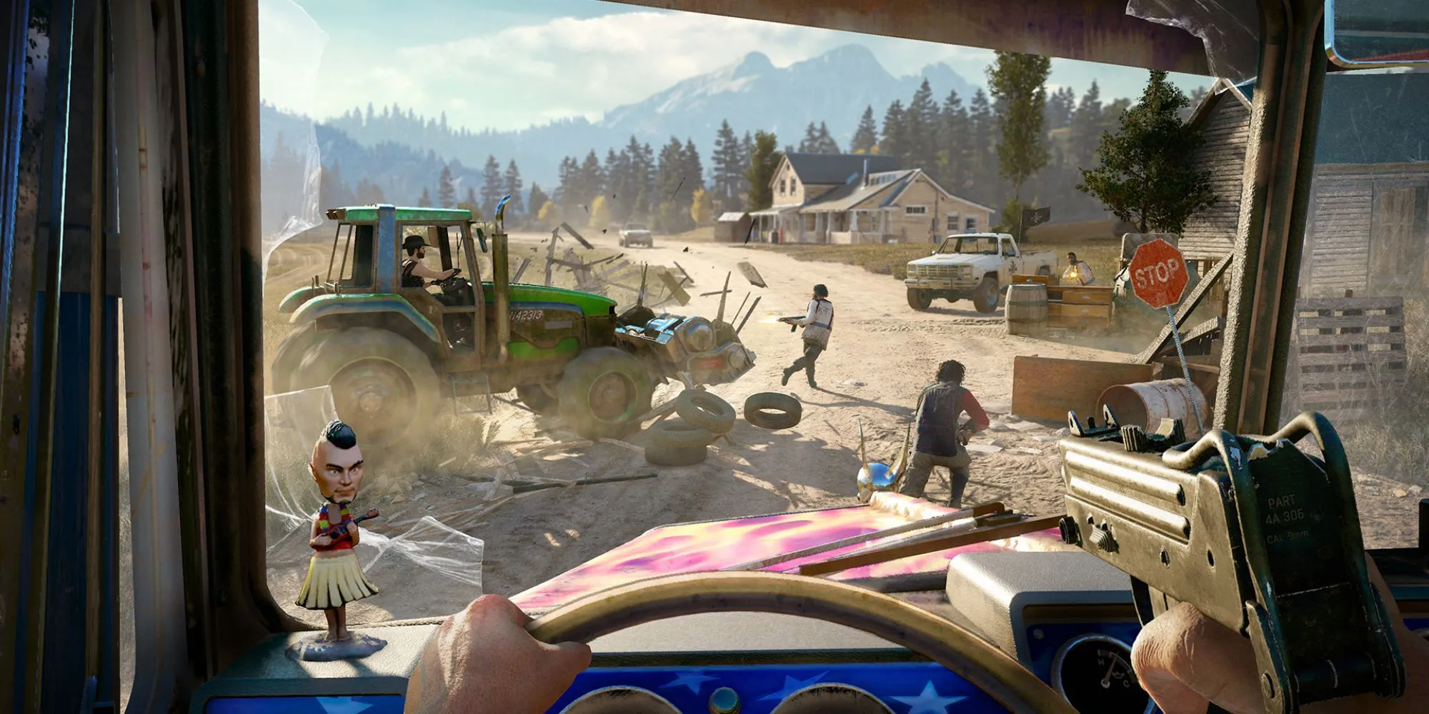 Khung cảnh thiên nhiên hùng vĩ của Hope County, Montana trong Far Cry 5