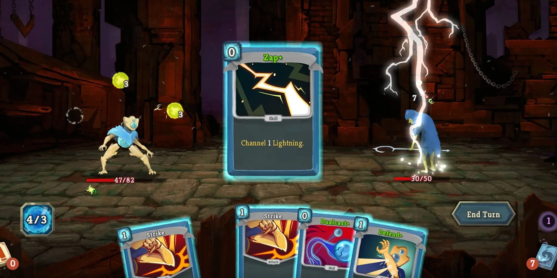 Lối chơi xây dựng bộ bài trong game Roguelike Slay the Spire, có trên Game Pass