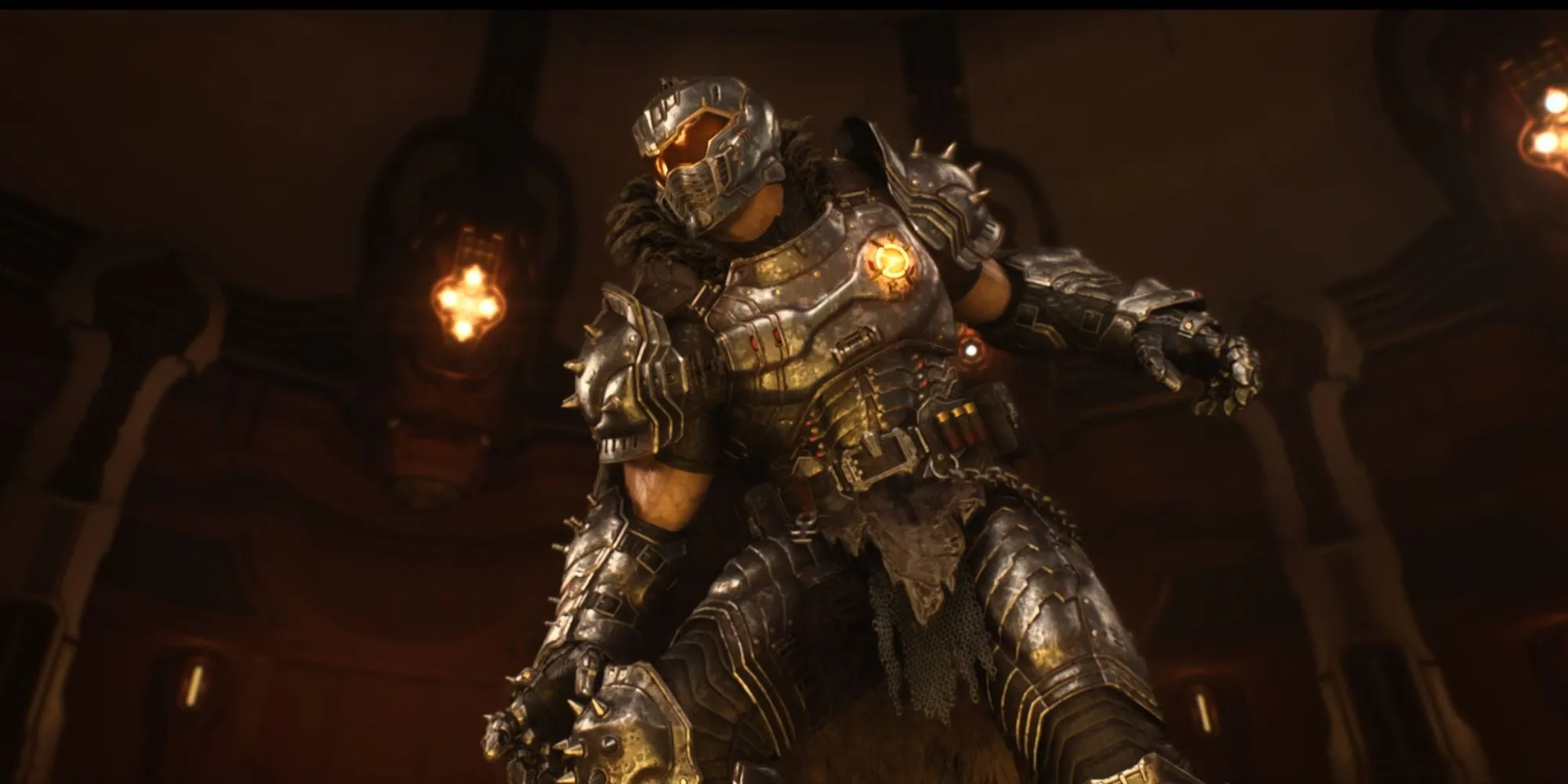 Màn hình chọn độ khó trong game Doom The Dark Ages