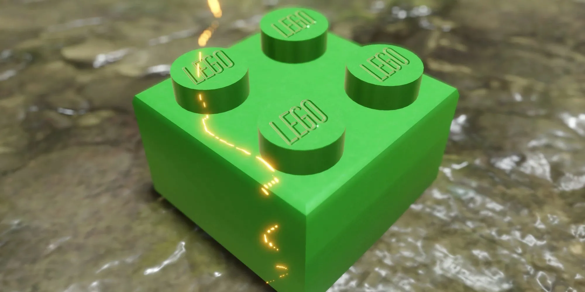 Mod bẫy LEGO màu xanh lá trong Monster Hunter Rise